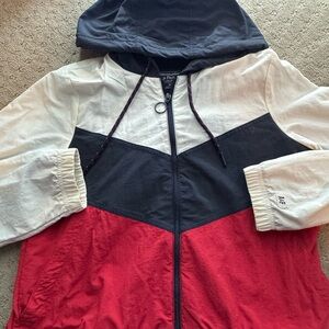 Abercrombie & Fitch Black Hooded Jacket